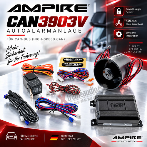 Ampire can3903v allarme - allarme, auto