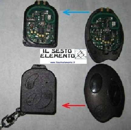 Guscio telecomando auto - guscio, gt